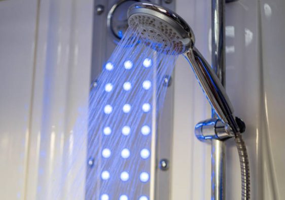 Hydro Shower Jets Creating a Spa-Like Experience in Tiny Bathrooms
